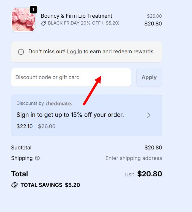 “How to apply a Laneige promo code”